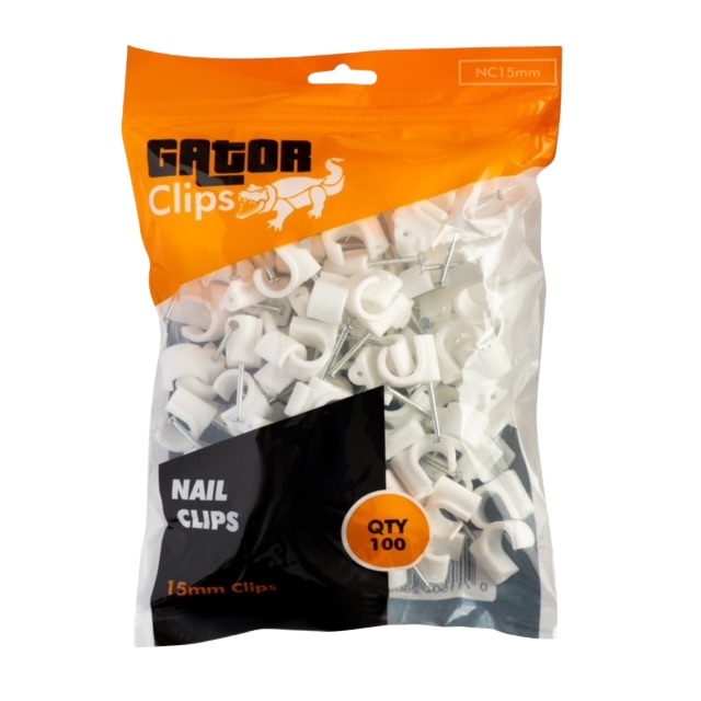 Gator Nail In Pipe Clips 