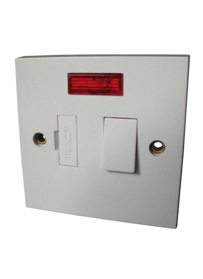 13 Amp fused Spur Switched With Neon Light