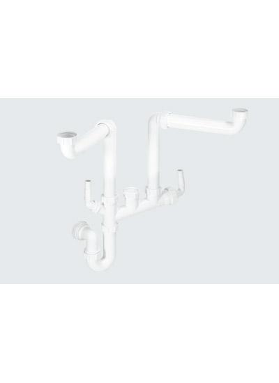 McAlpine Double Bowl Sink Kit SSK2