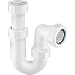McAlpine 1 1/2" Adjustable P Trap ASC10