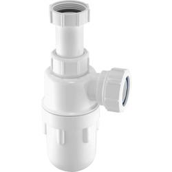 MCALPINE 1 1/2" Adjustable Bottle Trap C10A