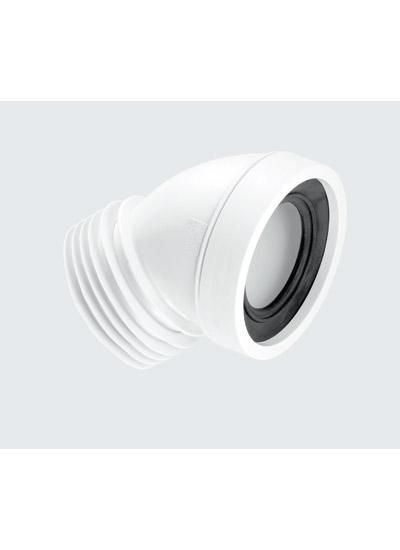 McAlpine Pan Connector WC-CON16 45 Degree 110mm
