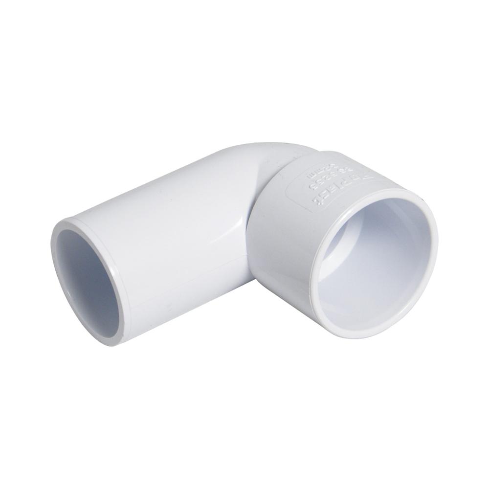 Solvent ABS 90 Degree Street Bend 32mm White