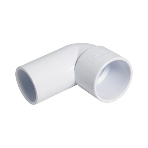 Solvent ABS 90 degree conversion bend 50mm white