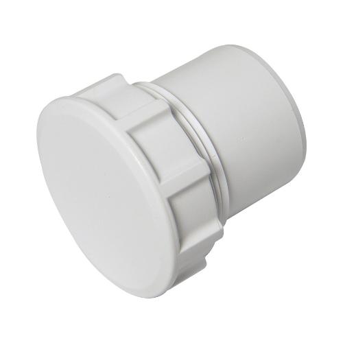 Solvent ABS access plug 32mm white
