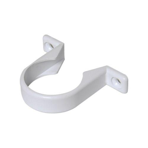 Solvent ABS pipeclip 50mm white