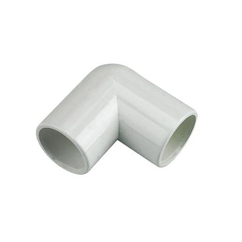 Solvent Overflow White Overflow 90 Degree Bend 21.5mm