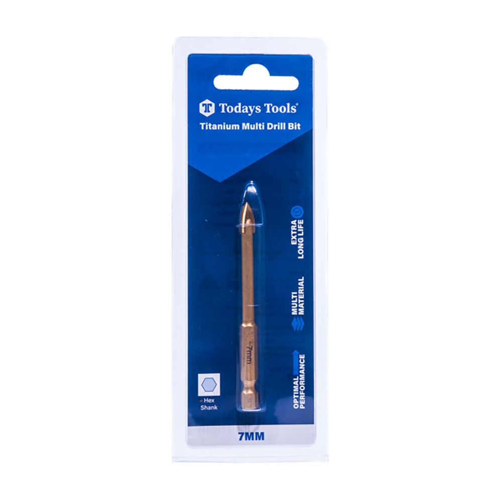 7MM TITANIUM MULTI-PURPOSE DRILL BIT