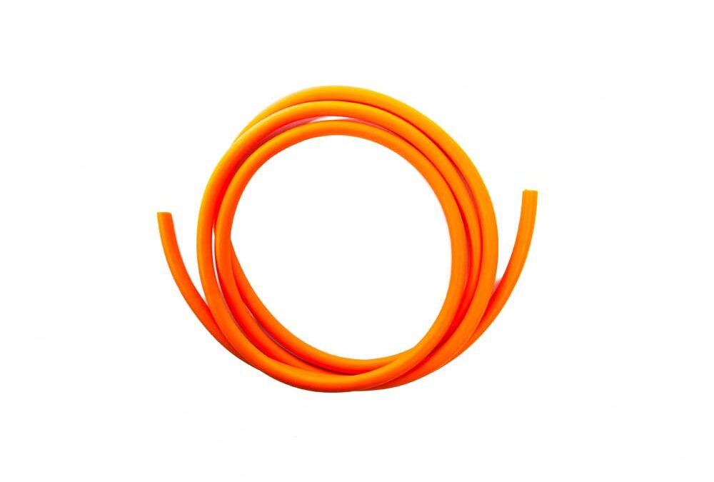 2M RUBBER U-GAUGE MANOMETER HOSE ORANGE