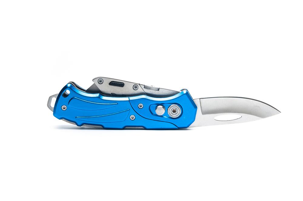 TWIN BLADE FOLDING TRIMMING KNIFE