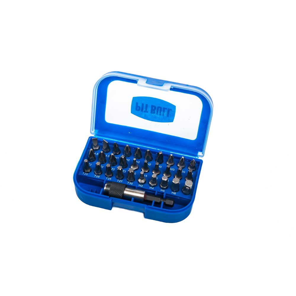 PIT BULL 31 PIECE SCREWDRIVER BIT SET