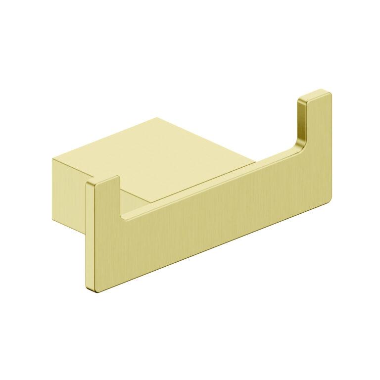 Roman Brushed Brass Robe Hook