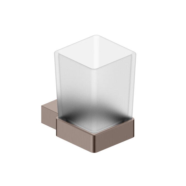 Monzan Brushed Bronze Tumbler Holder