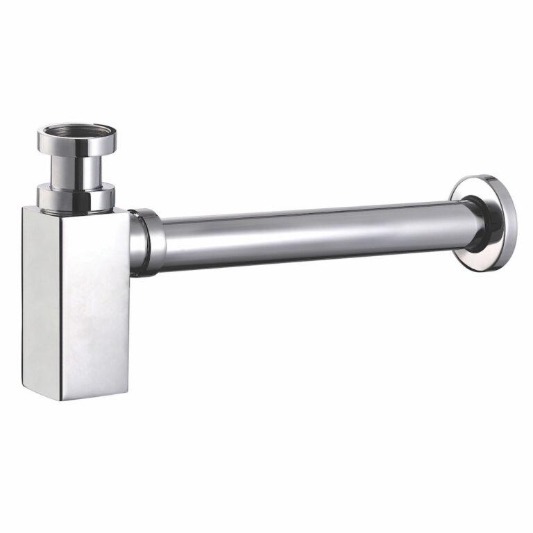 PM Square Bottle Trap Chrome