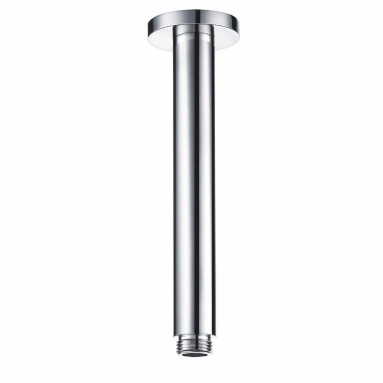 Chrome Round Ceiling Mounted Arm For Shower Head