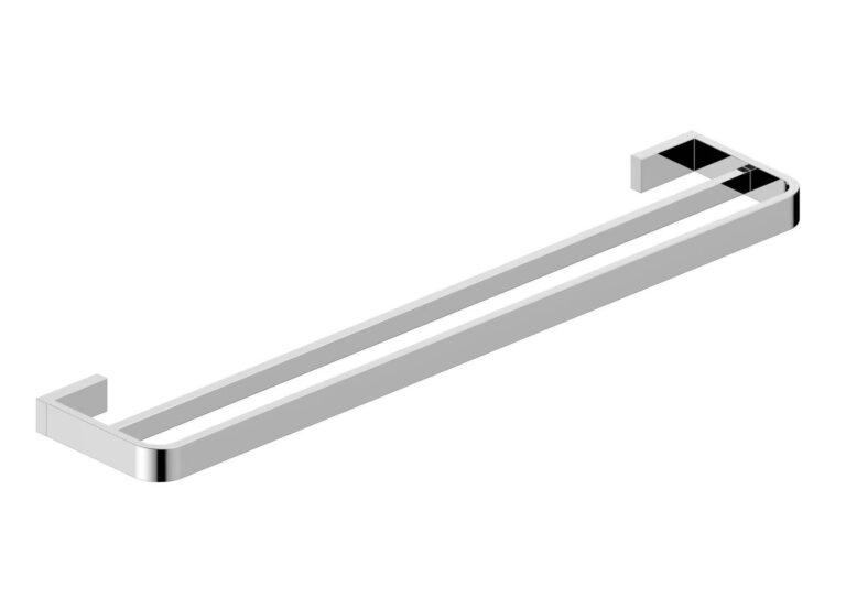 Celta Chrome Double Towel Rail 600mm