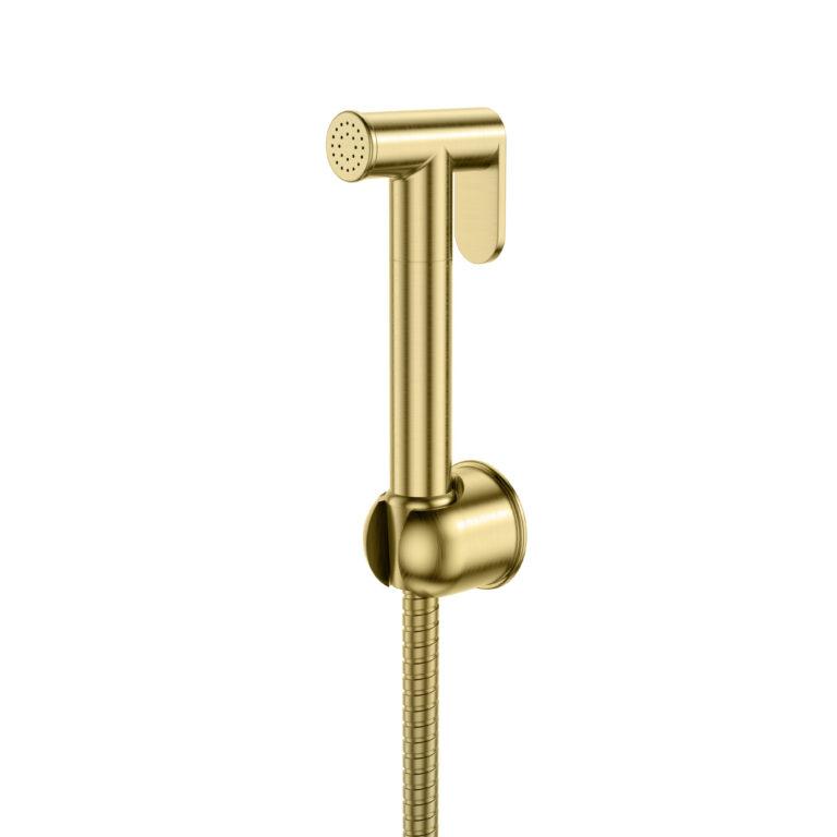 PM Douche Handset, Hose & Holder Brushed Brass