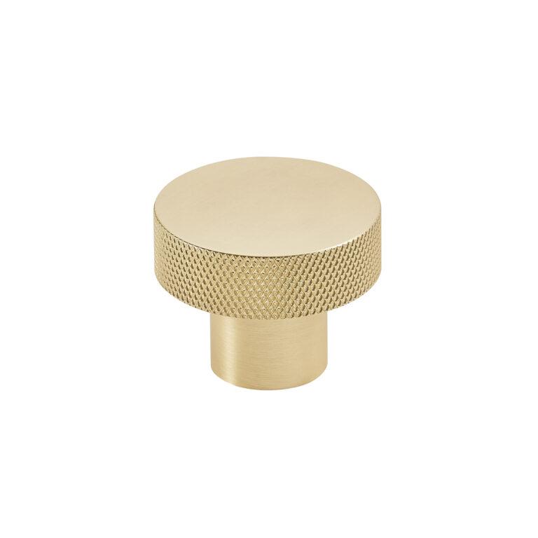 PM Round 42mm Brushed Brass Handle