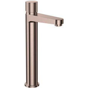 Koka Tall Basin Tap Brushed Bronze No Waste