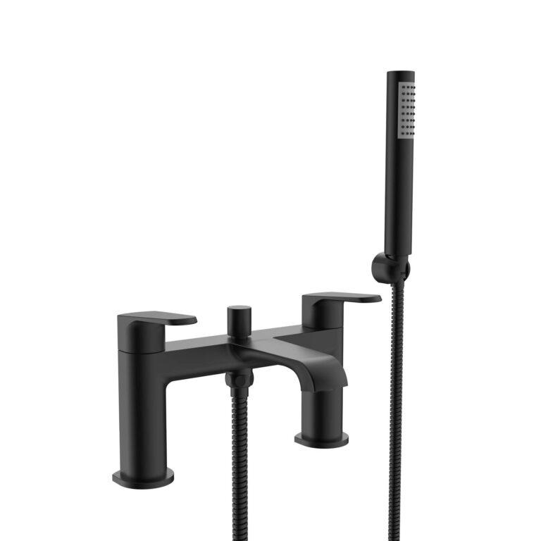 Mountana Bath Shower Mixer Matt Black