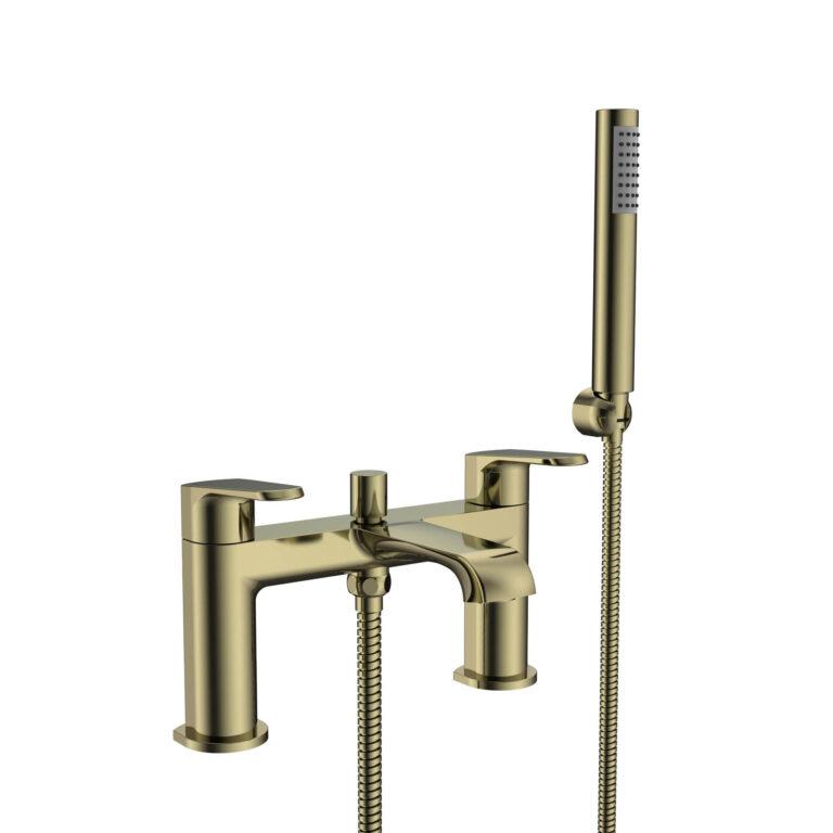 Mountana Bath Shower Mixer Brushed Brass