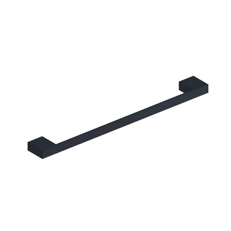 Monaco Black Towel Bar 60cm