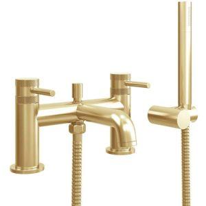Cora Bath Shower Mixer Brushed Brass