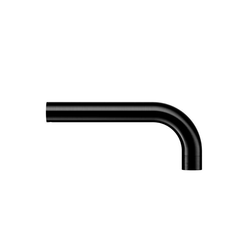 Cora Cloakroom Spout only 140mm Black