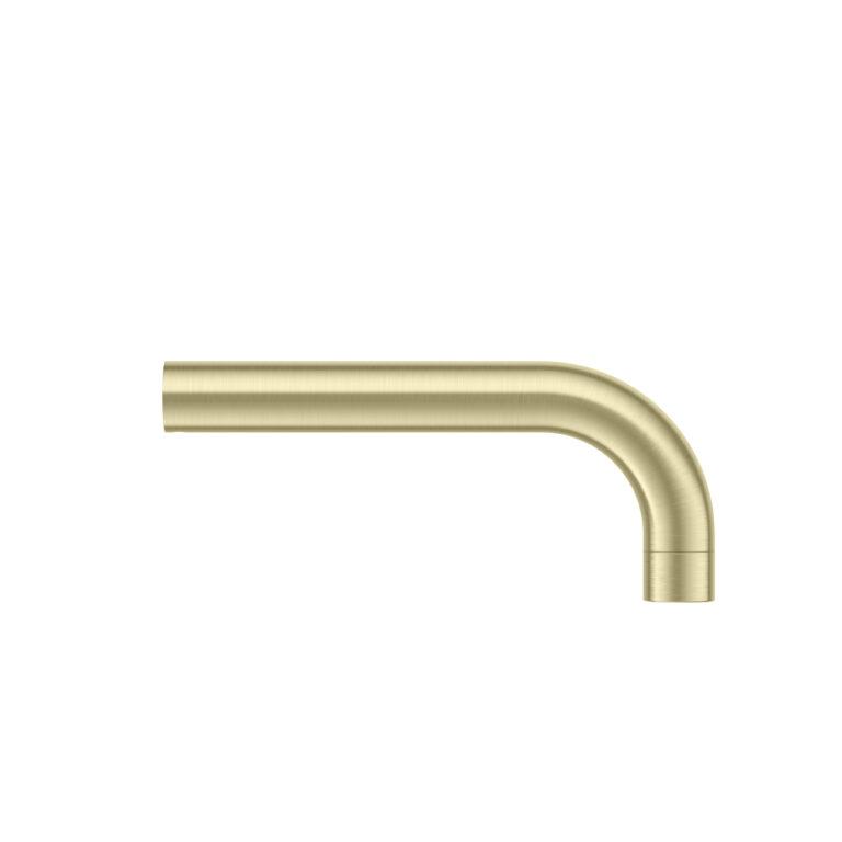 Cora Cloakroom Spout only 140mm Brushed Brass