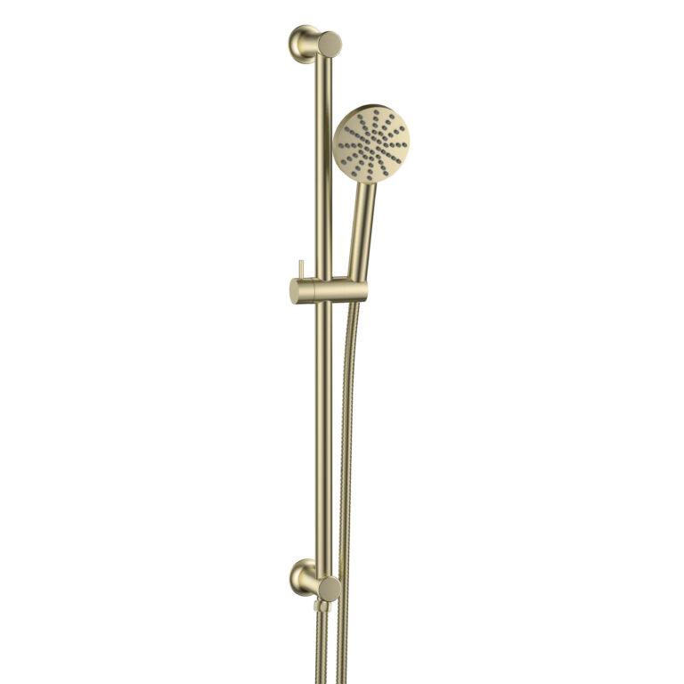 Cora Riser Rail Hose Kit Brass Integrated Outlet