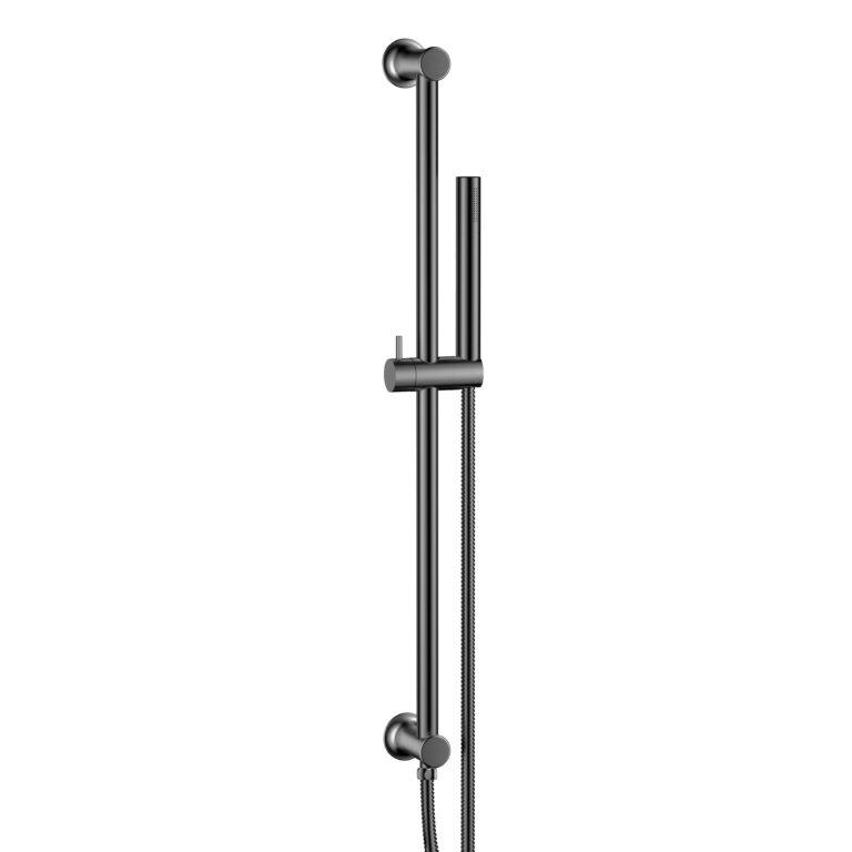 Cora Riser Rail & Handset Inc Hose Gunmetal Integrated Outlet