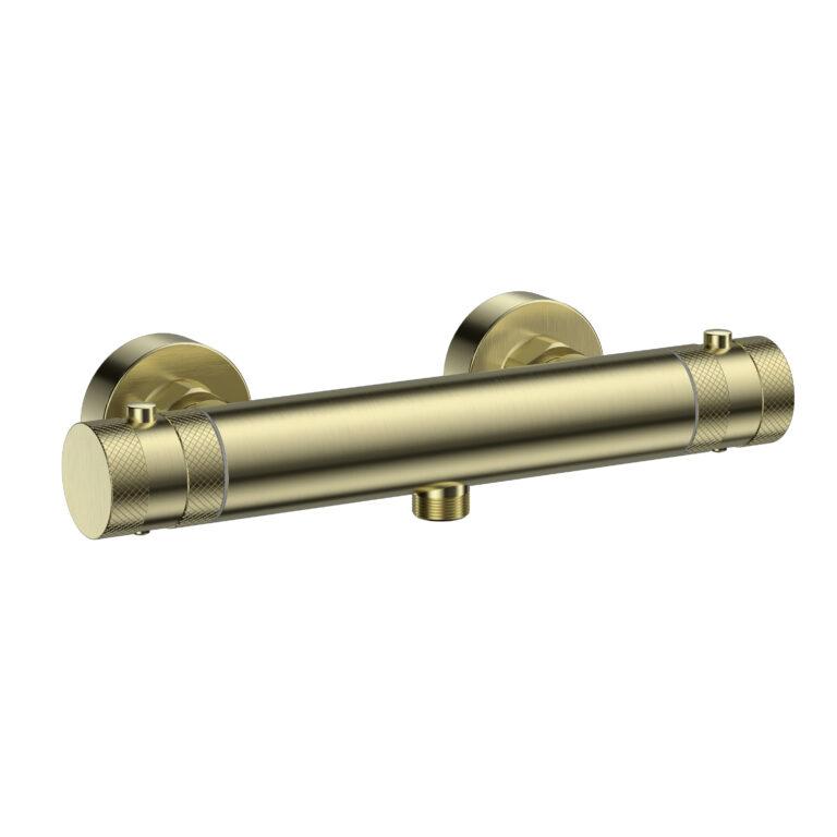 Core Thermostatic Bar Valve Only Brushed Brass