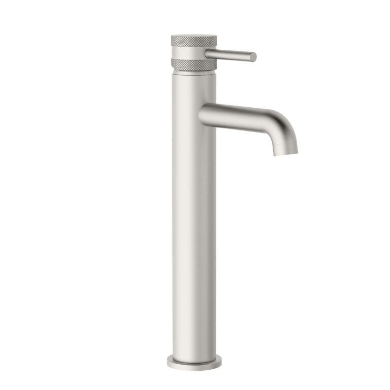 Cora Tall Mono Basin Mixer Brushed Nickel (no waste)