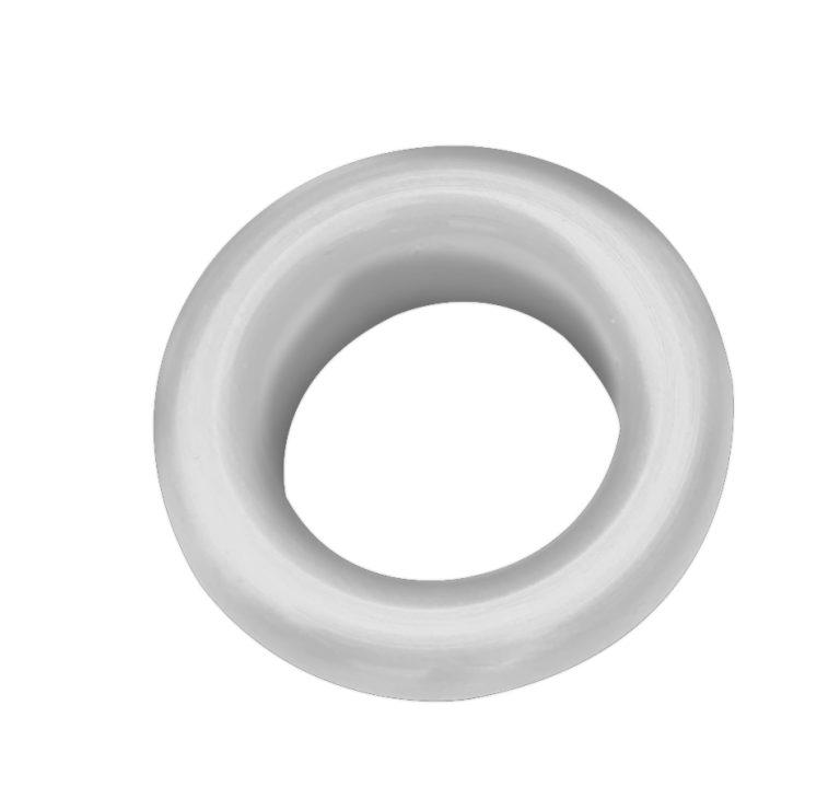 PM White Round Overflow Insert