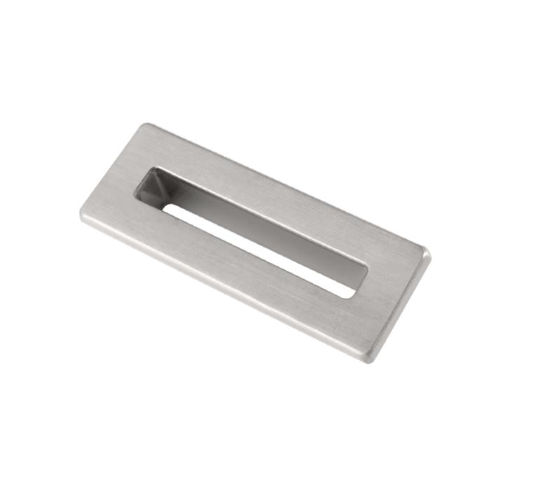 PM Brushed Nickel Rectangle Overflow Insert