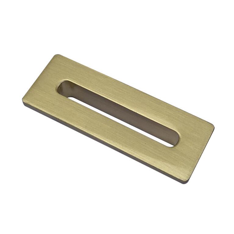PM Brass Rectangle Overflow Insert