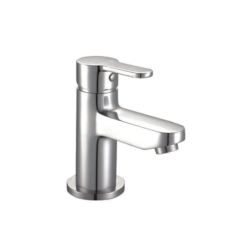 Favor Mono Basin Mixer with Push Waste Chrome