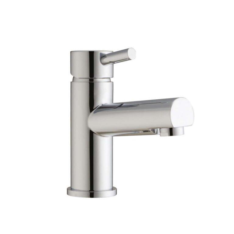 Prima Mono Basin Mixer with Push Waste Chrome