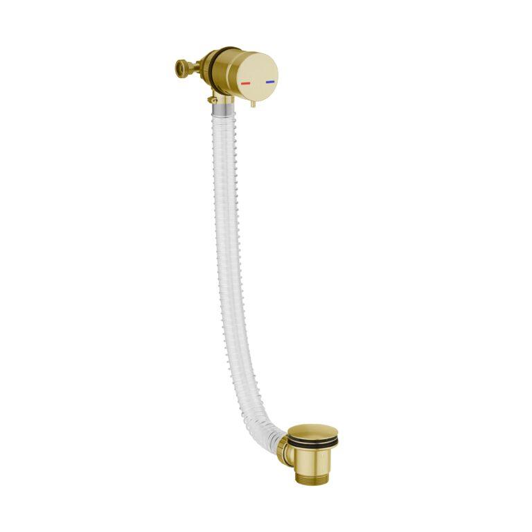 Bath Filler & Overflow Bath Waste Brushed Brass