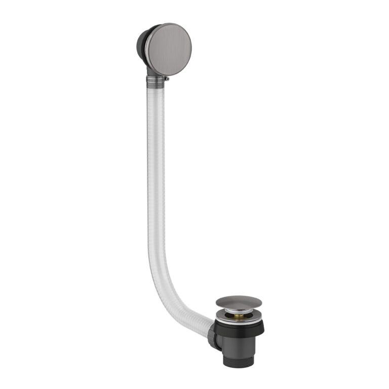 Bath Pop-Up Waste with Overflow Gunmetal