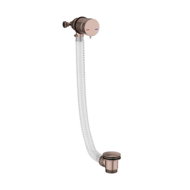 Bath Filler & Overflow Bath Waste Brushed Bronze