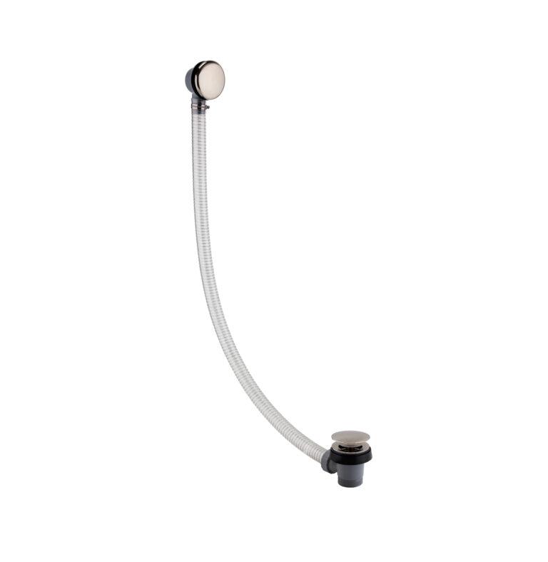 Bath Pop-Up Waste with Overflow Brushed Nickel