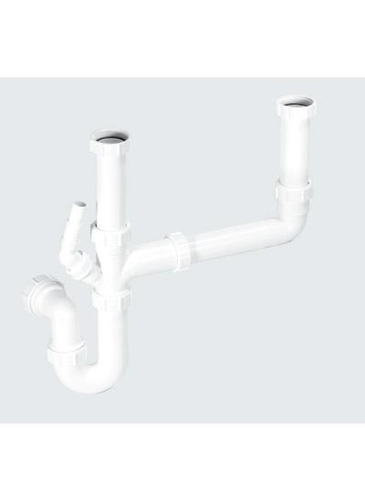 McAlpine 11/2" SK2 Double Bowl Sink Trap