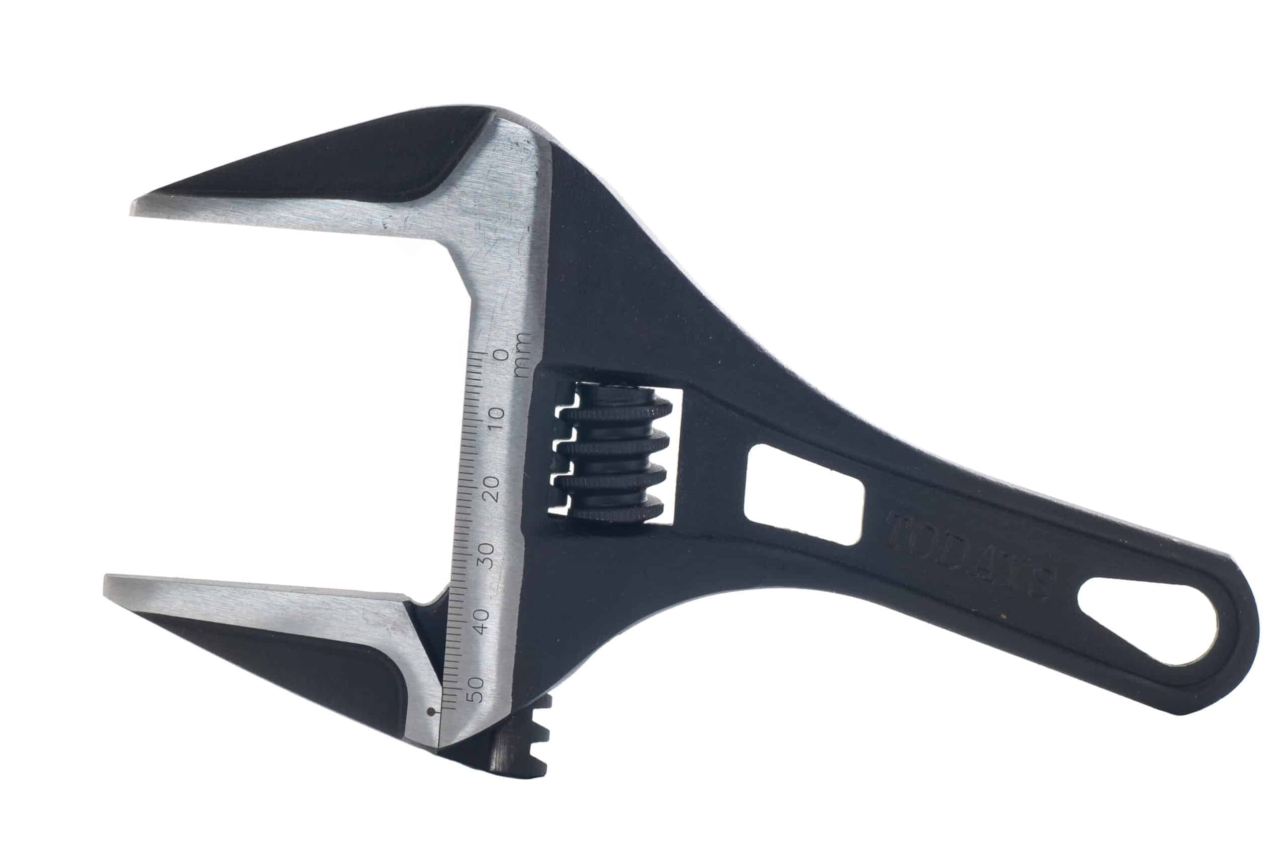 TT 7" 54MM EXTRA WIDE JAW ADJUSTABLE WRENCH