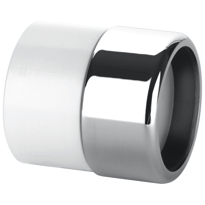 McAlpine ABS42/43G-CB Straight Chrome Plated Brass X ABS Connector 1.5" X 42/43mm
