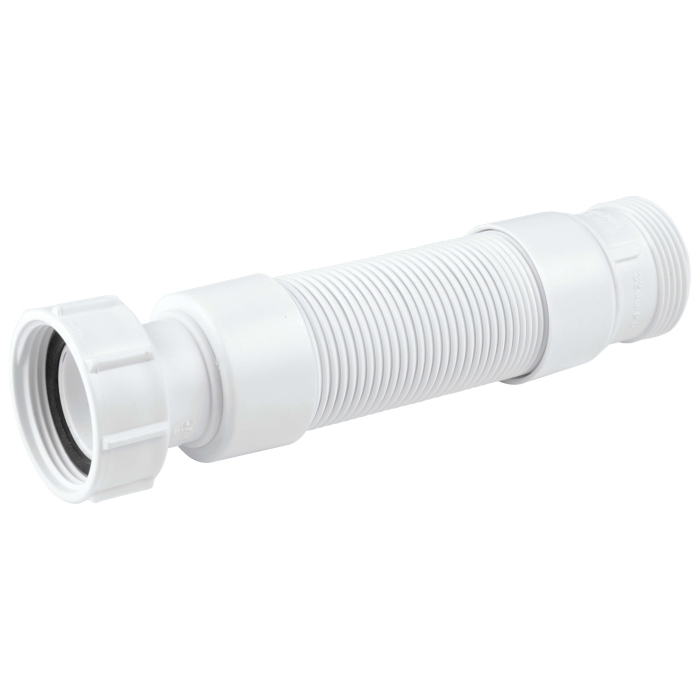 McAlpine FLEX-JKS Flexible Fitting BSP Coupling Nut X Male Thread 1.25" X 195mm-370mm