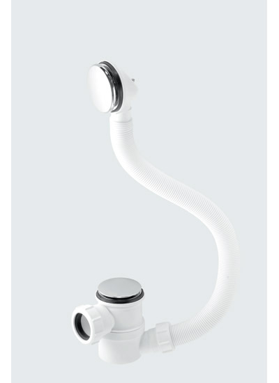 Mcalpine HC2650UK Top Access Bath Trap Chrome Clicker 1.5"