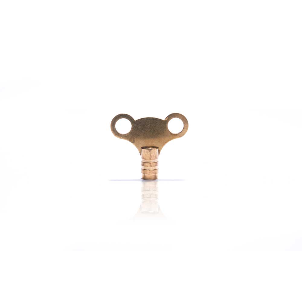 Brass Clock Type Bleed Key