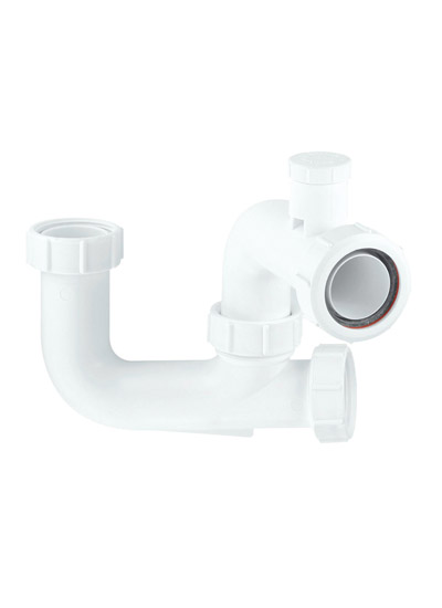 McAlpine L10v Bath Trap Anti Syphon 75mm x 1.5"