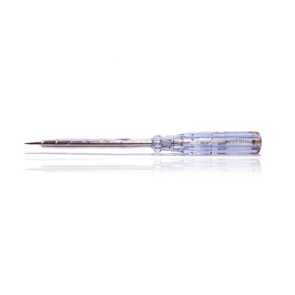 7" SLOTTED MAINS TESTER SCREWDRIVER
